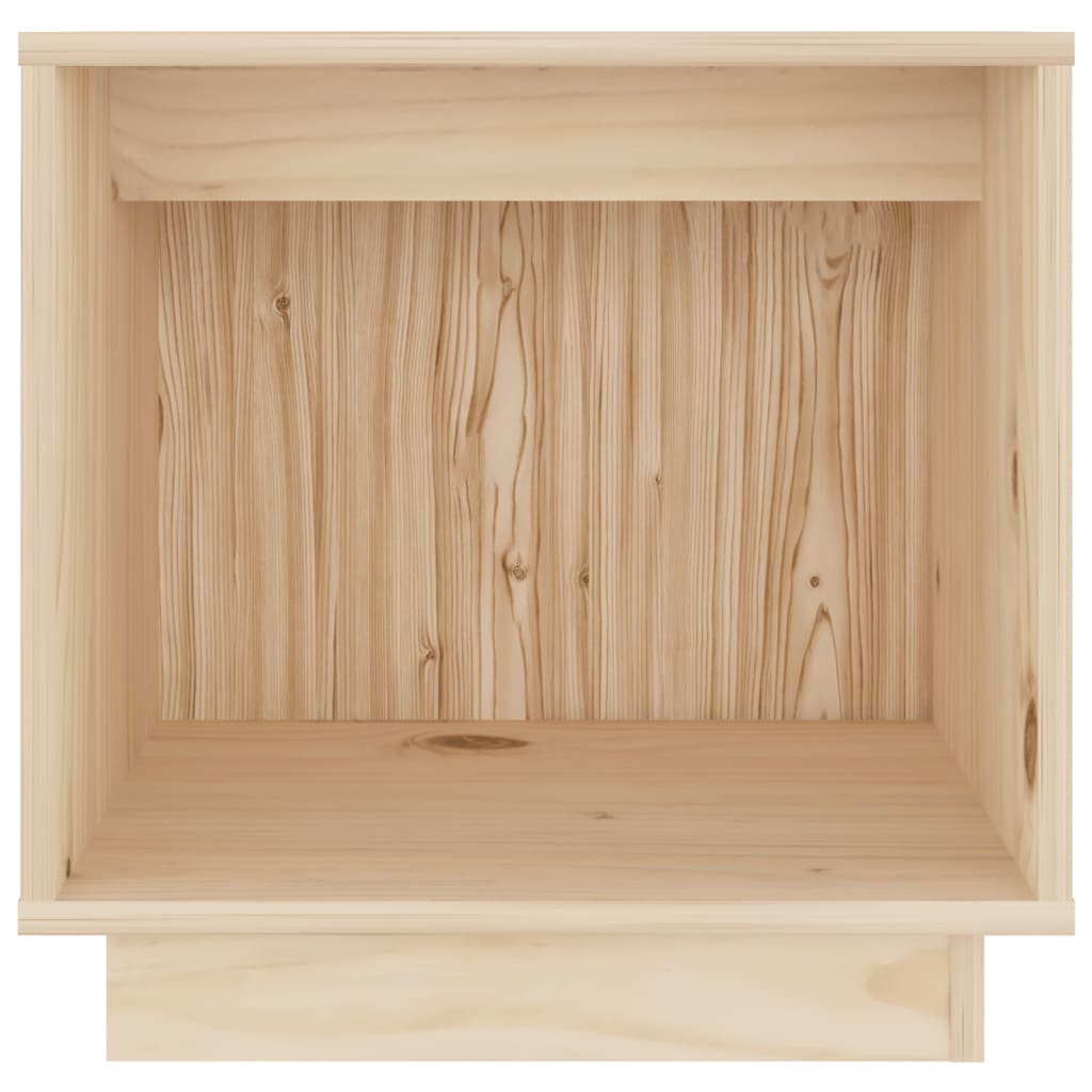 Bedside tables 2 pcs 40x30x40 cm solid pine wood