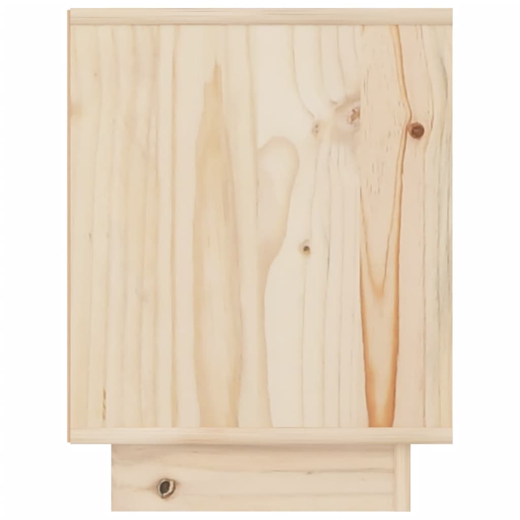 Bedside tables 2 pcs 40x30x40 cm solid pine wood