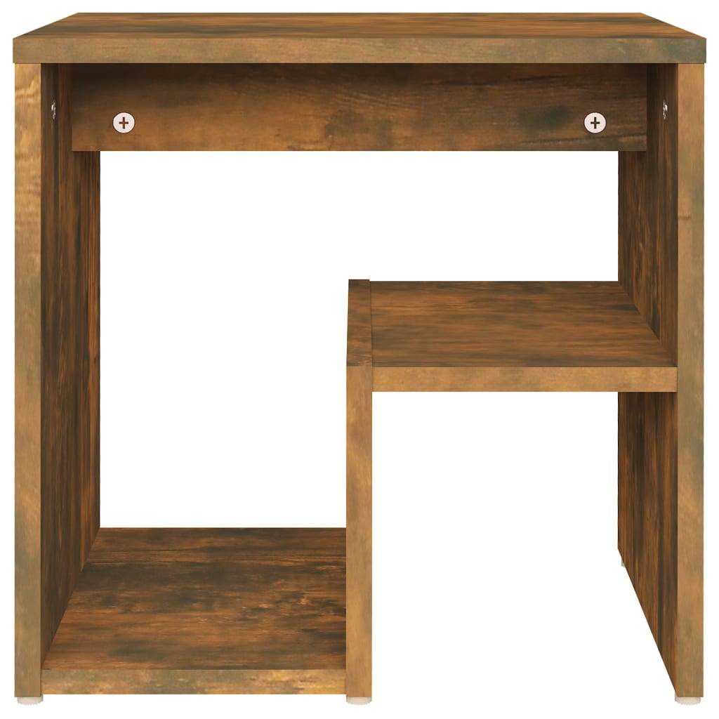 Bedside tables 2 pcs 40x30x40 cm smoked oak wood