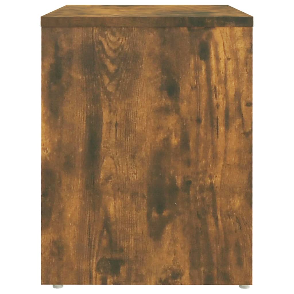 Bedside tables 2 pcs 40x30x40 cm smoked oak wood