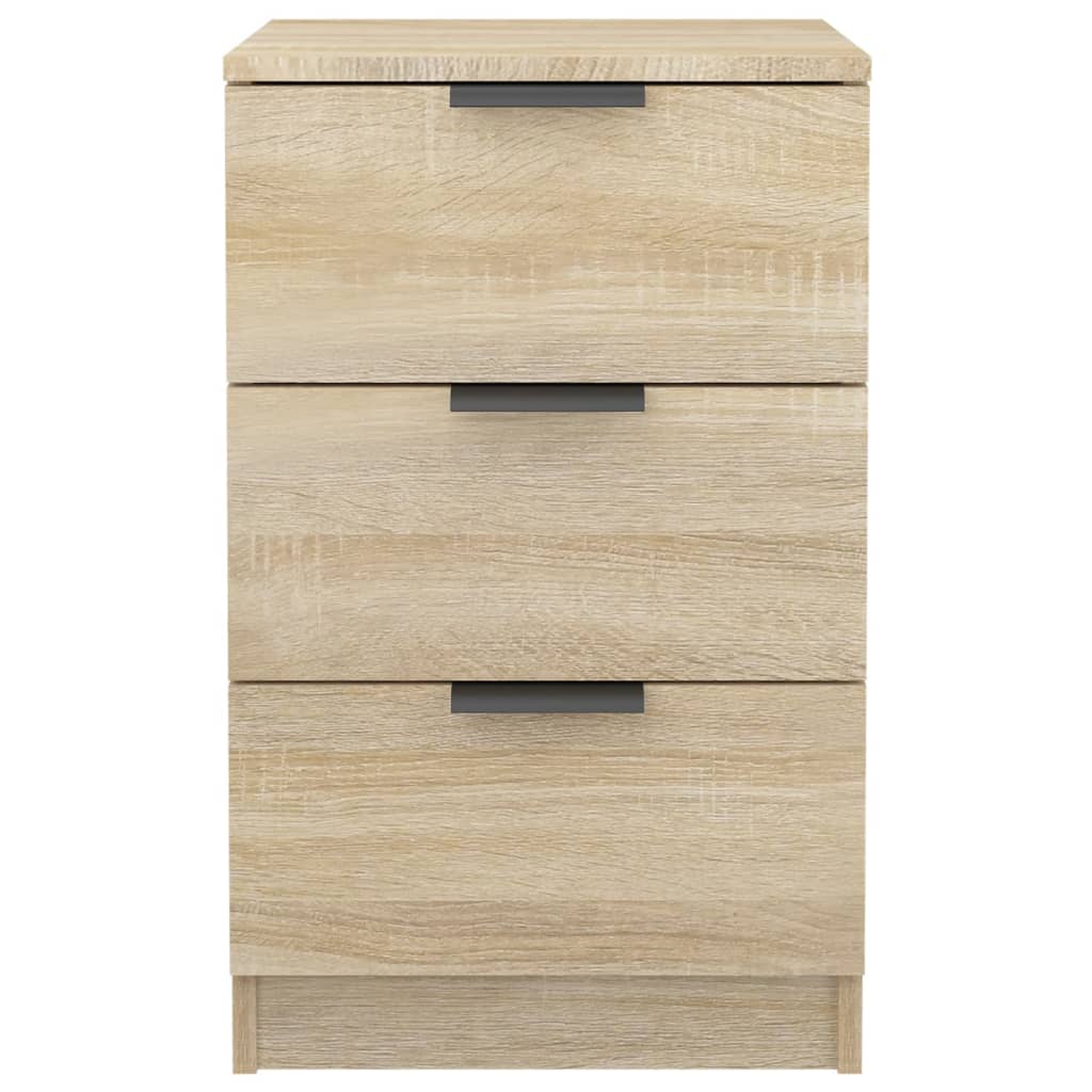 Bedside table 40x36x65 cm color Sonoma oak