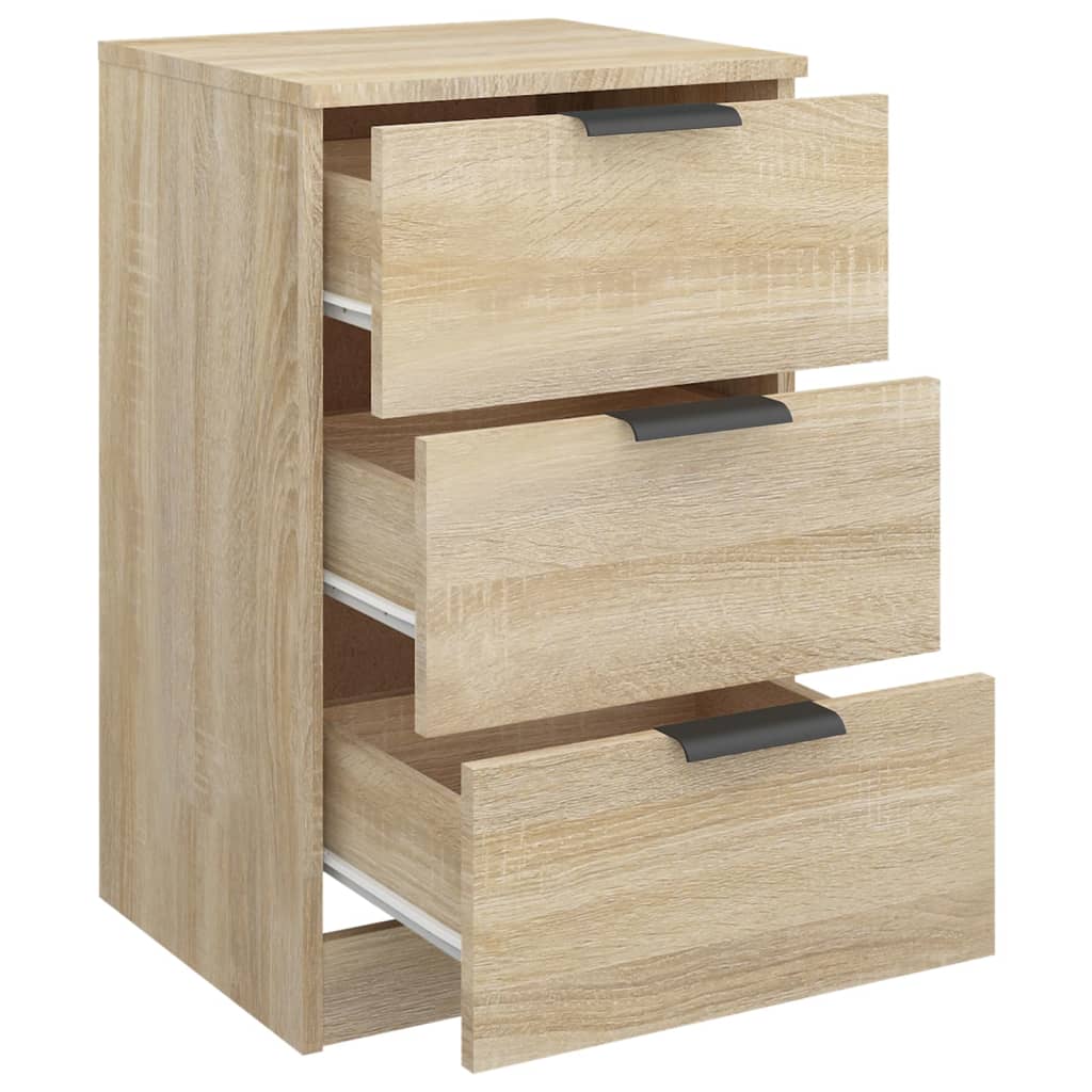 Bedside table 40x36x65 cm color Sonoma oak