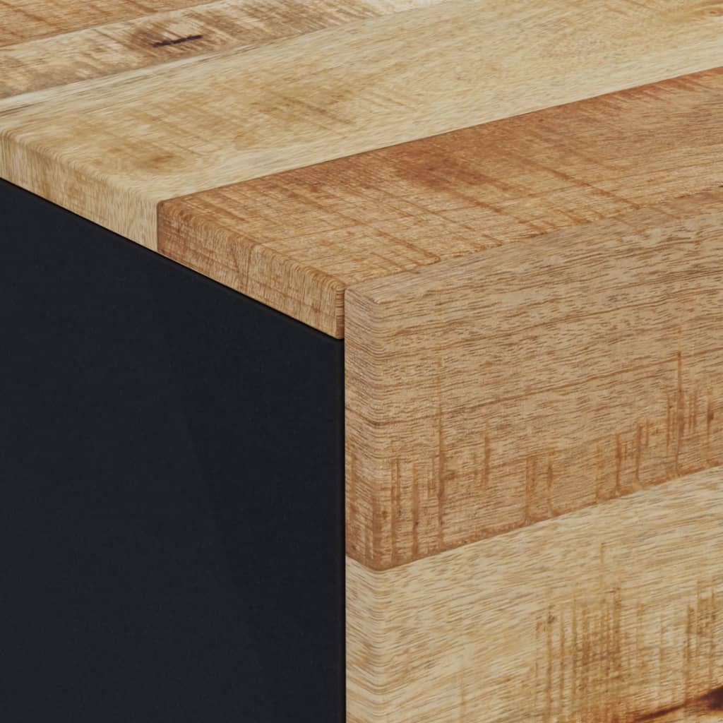 Bedside tables 2 pcs 40x33x46 cm solid mango wood