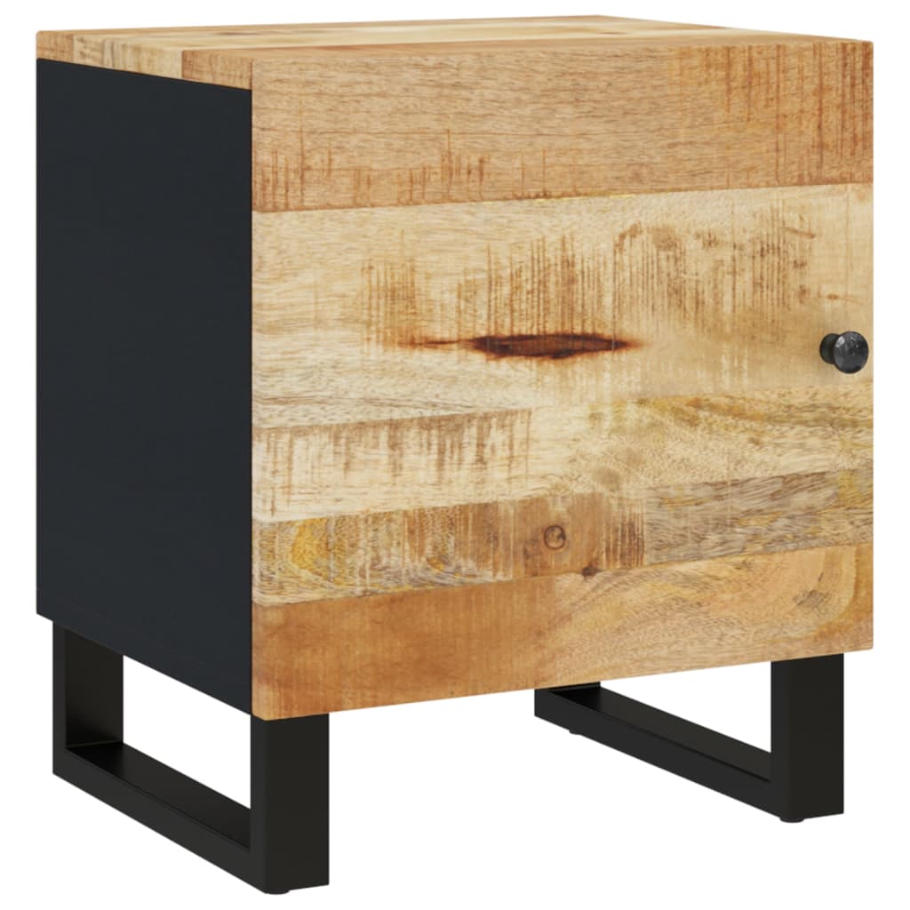 Bedside tables 2 pcs 40x33x46 cm solid mango wood