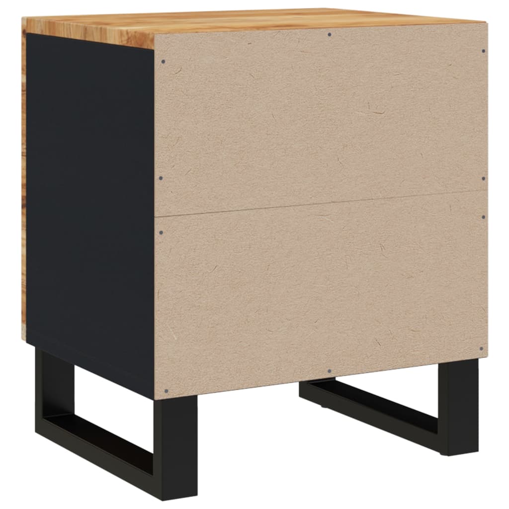 Bedside table 40x33x46 cm solid acacia wood