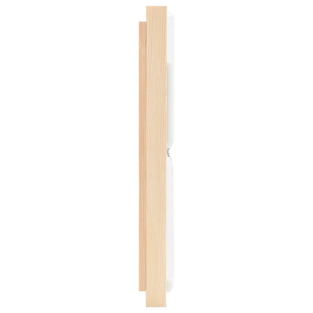 2 in 1 sauna hygrothermograph/timer set. solid pine sand