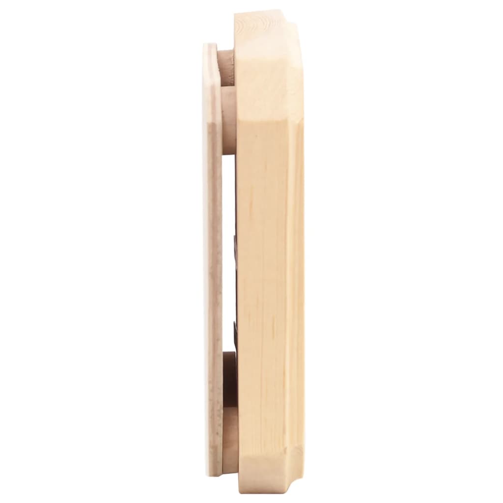 2 in 1 sauna hygrothermograph/timer set. solid pine sand