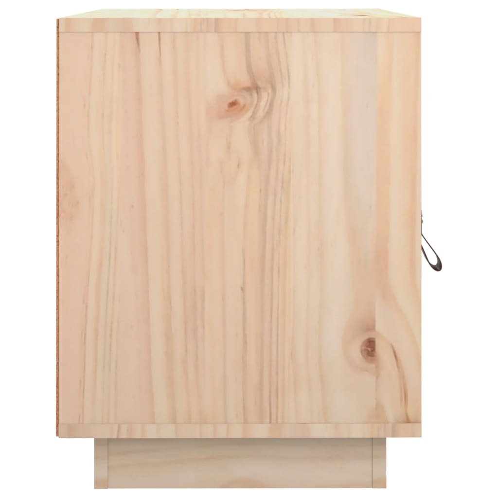 Mesa de cabeceira 40x34x45 cm madeira de pinho maciça