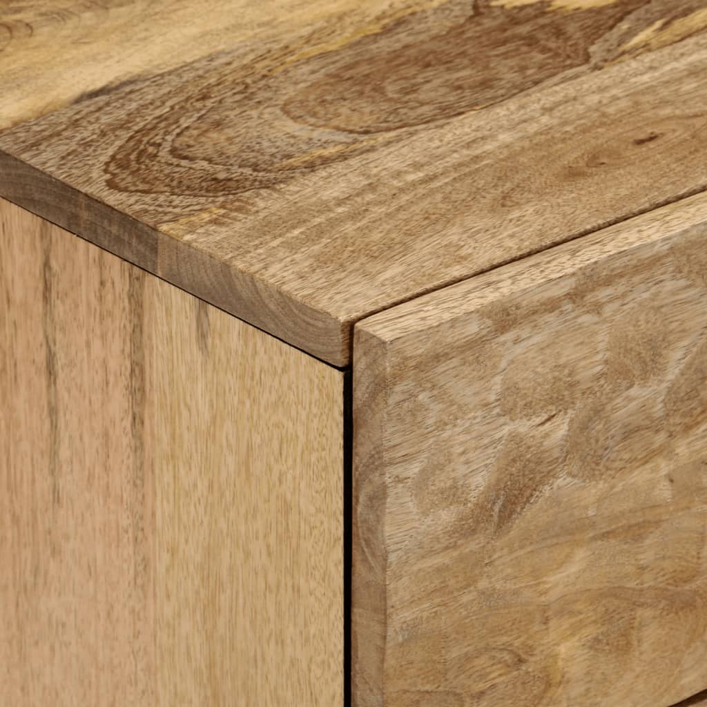 Bedside tables 2 pcs 40x33x46 cm solid mango wood