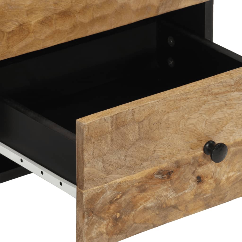 Bedside tables 2 pcs 40x33x46 cm solid mango wood