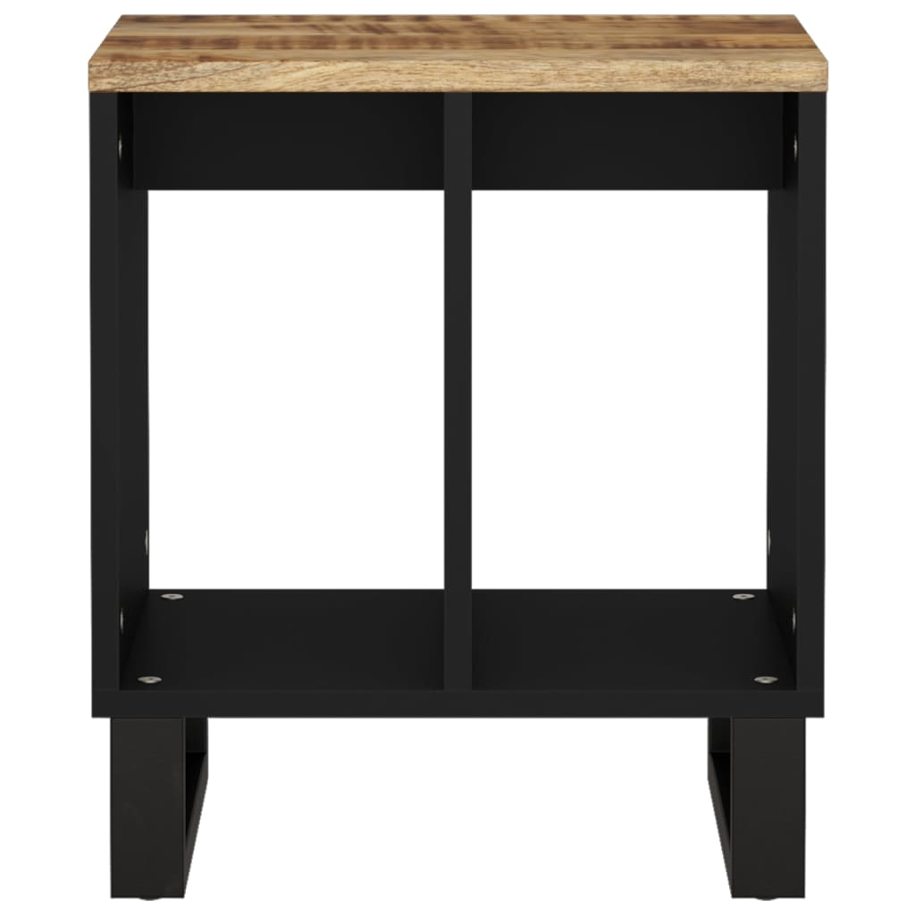 Side table 40x31x46 cm solid mango wood/wood derivative