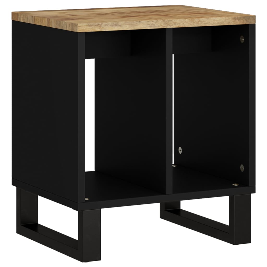 Side table 40x31x46 cm solid mango wood/wood derivative