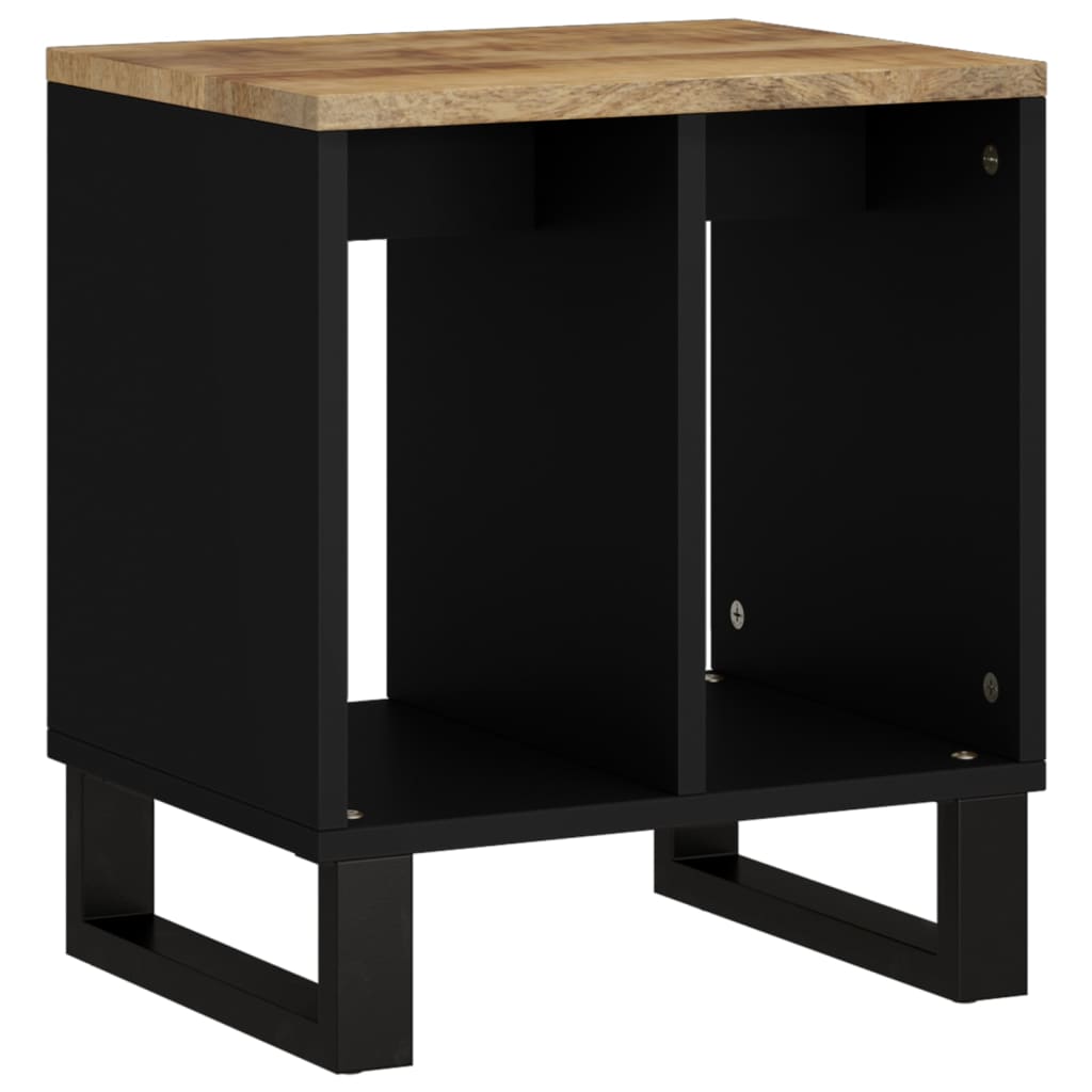 Side table 40x31x46 cm solid mango wood/wood derivative