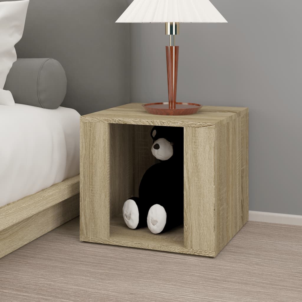 Bedside table 41x40x36 cm wood derivatives Sonoma oak