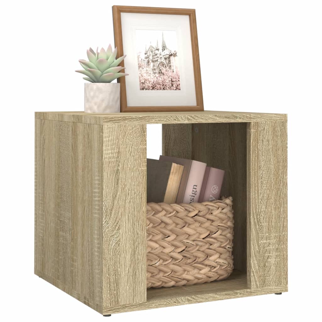 Bedside table 41x40x36 cm wood derivatives Sonoma oak