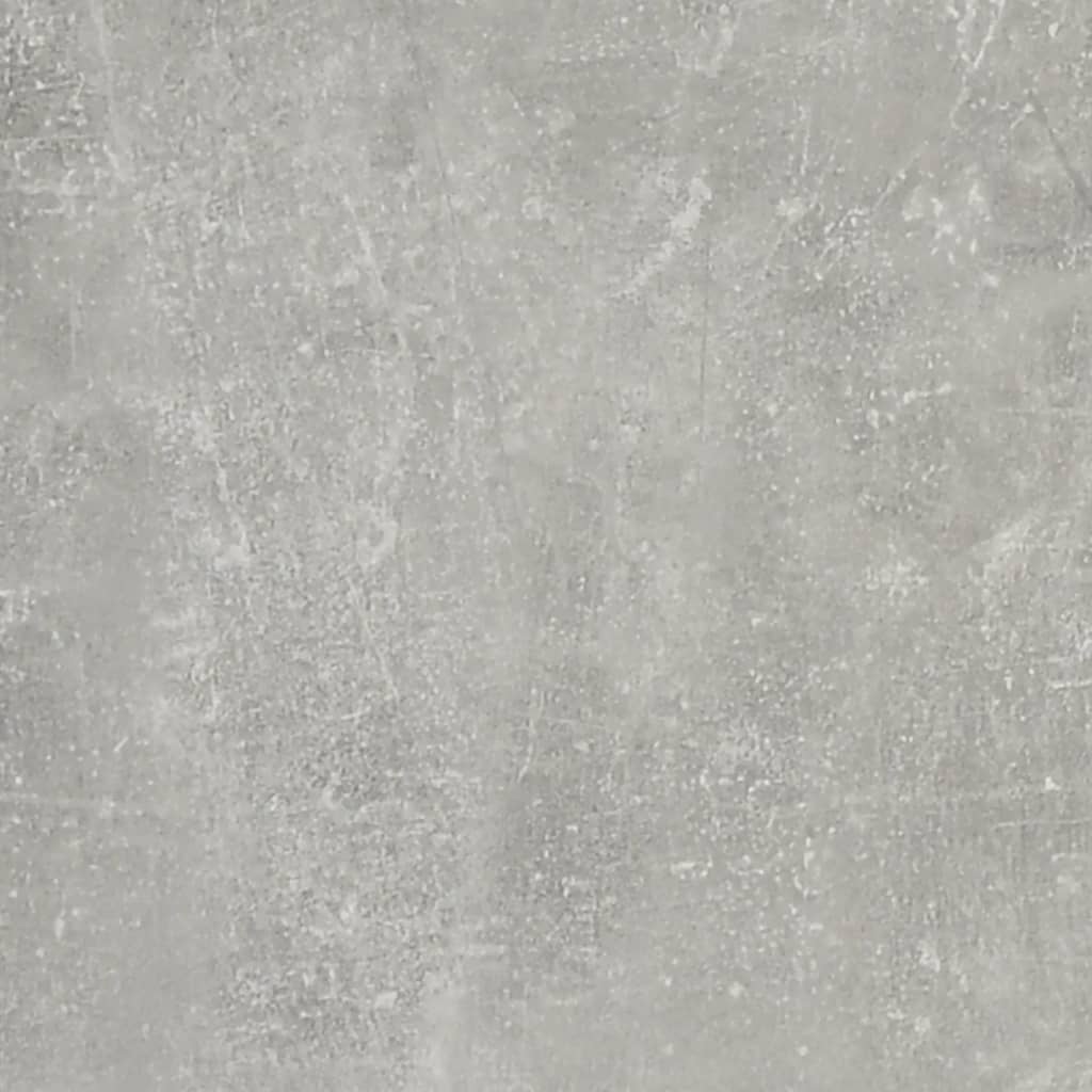 Bedside table 41x40x36cm wood derivatives cement grey