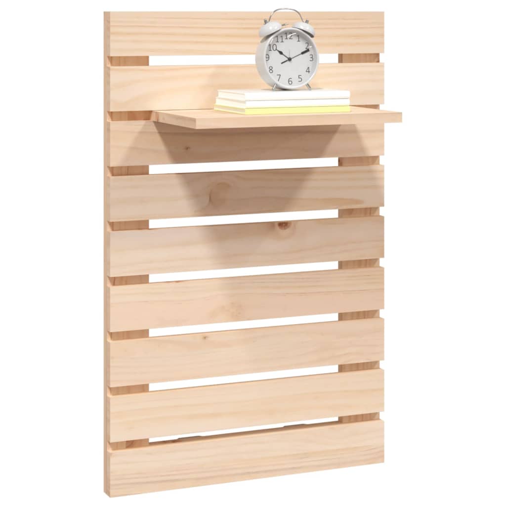 Wall Mount Shelves 2 pcs Solid Pine