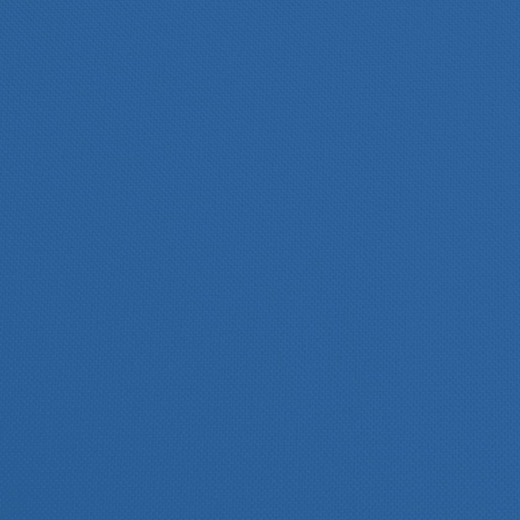 Folding sun lounger oxford fabric/powder coated steel blue
