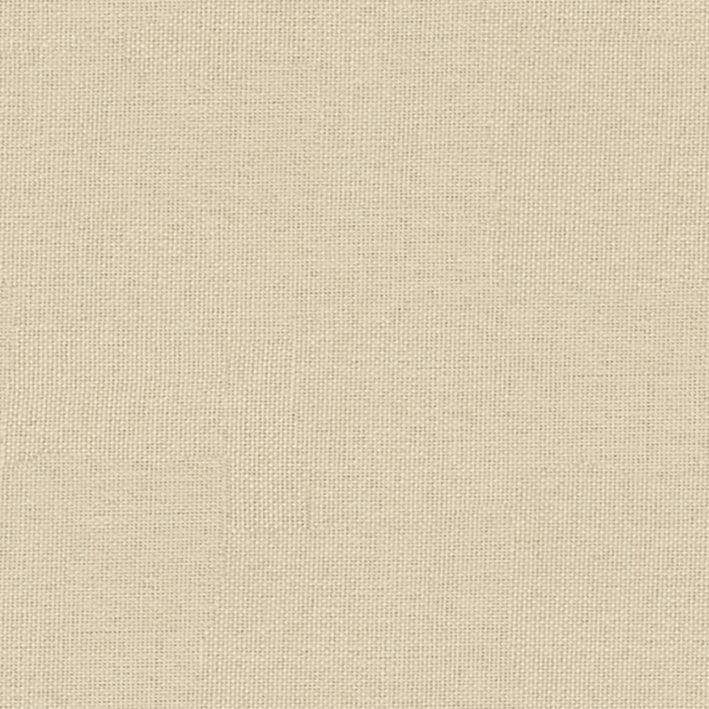 Sofá-cama tecido creme