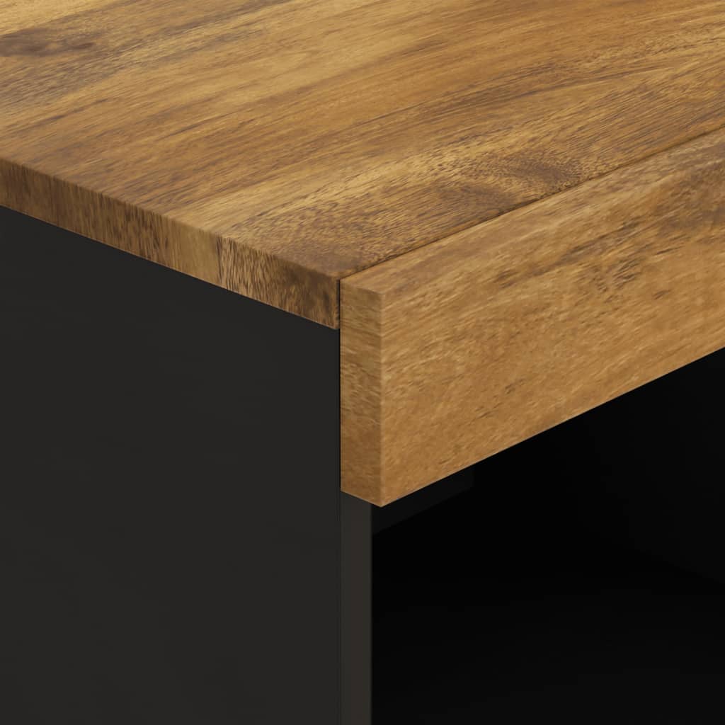 Support unit 85x33x107 cm solid mango wood