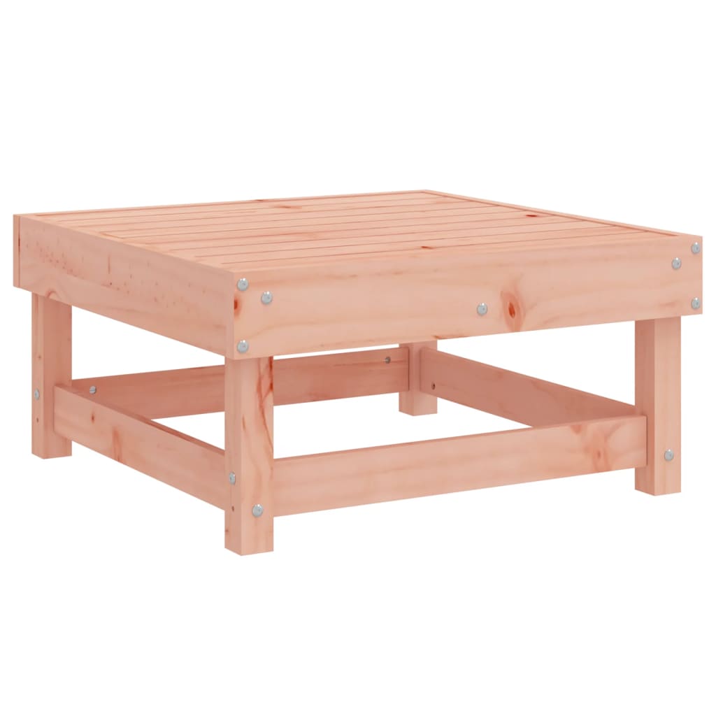 7 pcs conjunto lounge de jardim madeira de douglas maciça