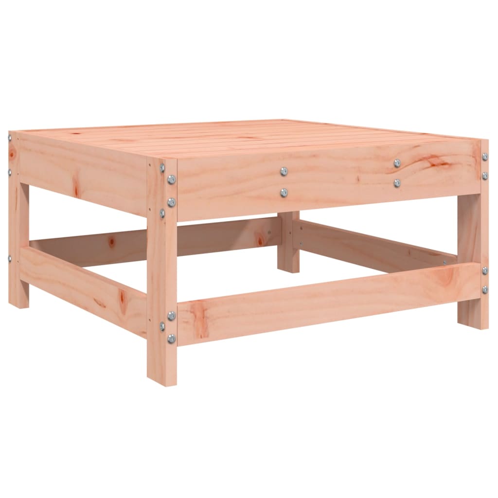 7 pcs conjunto lounge de jardim madeira de douglas maciça