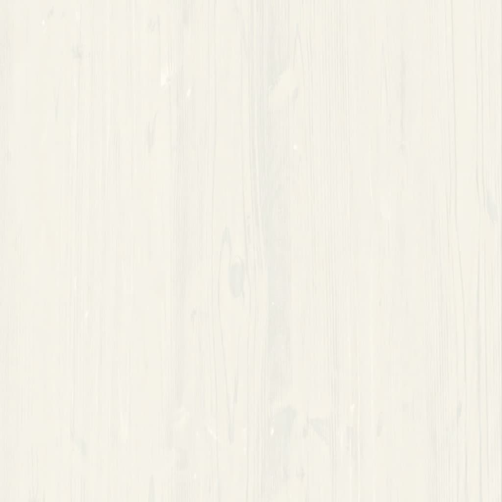 VIGO bedside table 42x35x42 cm solid pine white