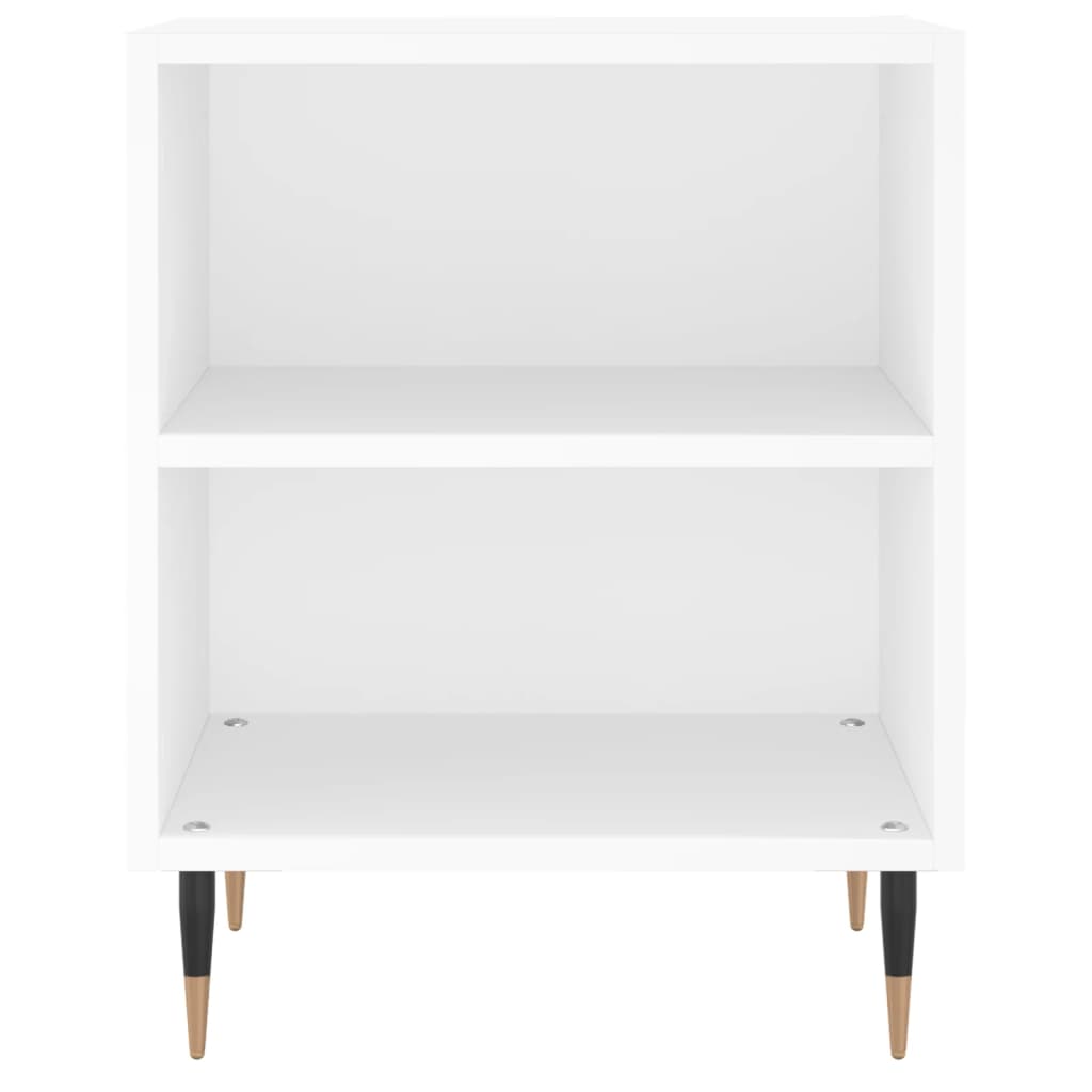 Mesa de cabeceira 40x30x50 cm derivados de madeira branco