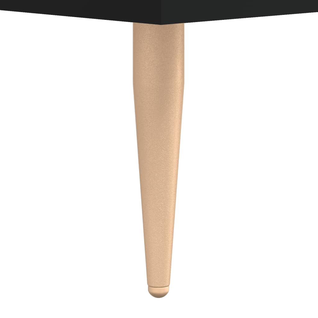 Mesa de cabeceira 40x35x47,5 cm derivados de madeira preto