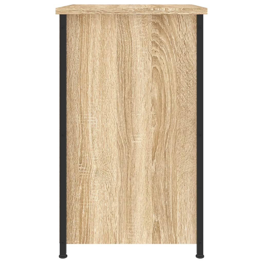 Mesa de cabeceira 40x36x60 cm derivados madeira carvalho sonoma
