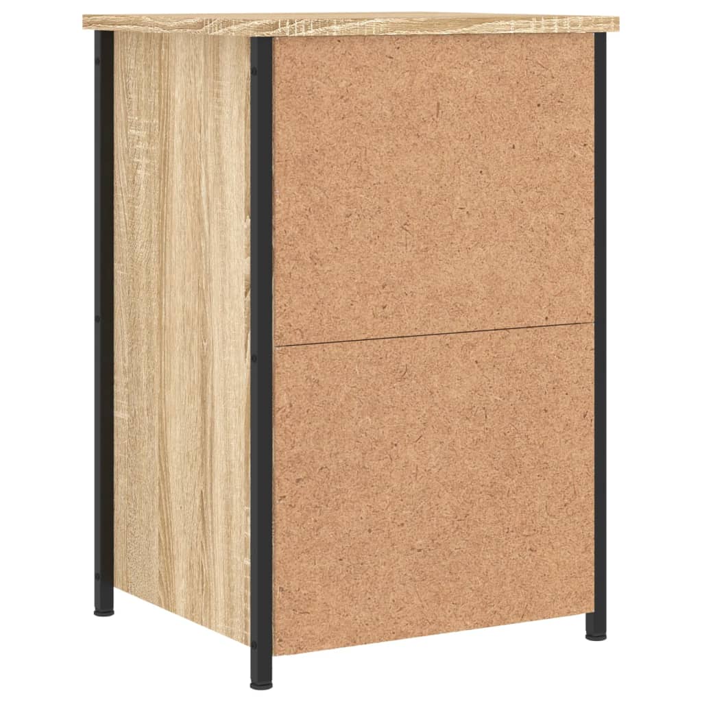 Mesa de cabeceira 40x36x60 cm derivados madeira carvalho sonoma