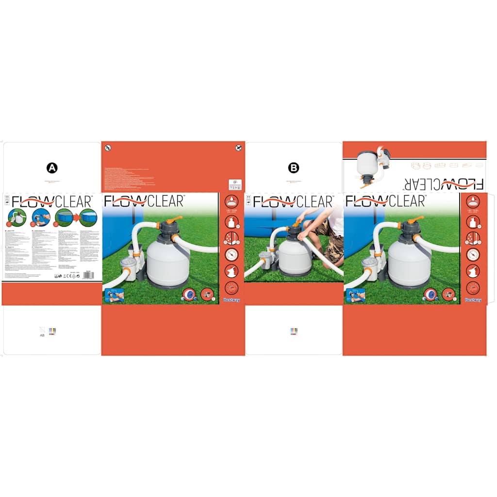 Flowclear Bomba de filtragem por areia 5678 L/h