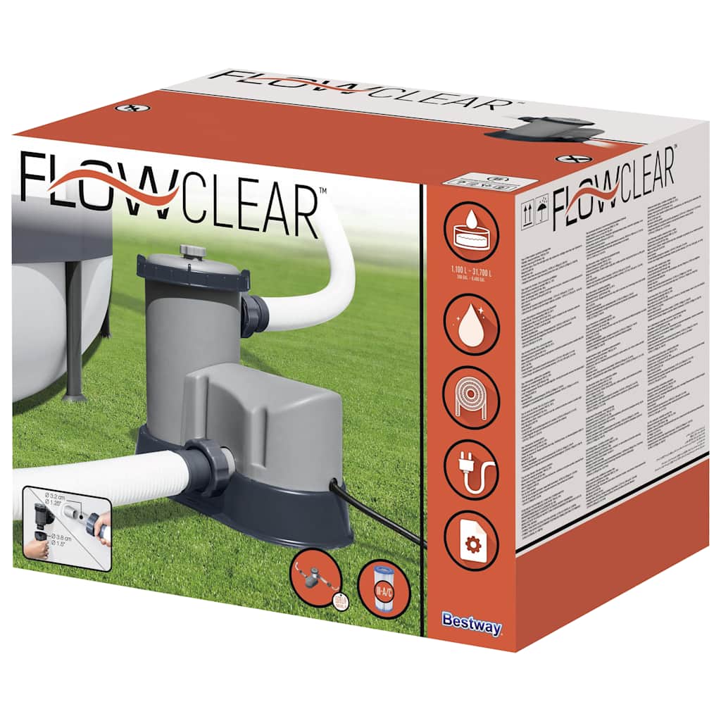 Flowclear Bomba de filtragem para piscina 5678 L/h