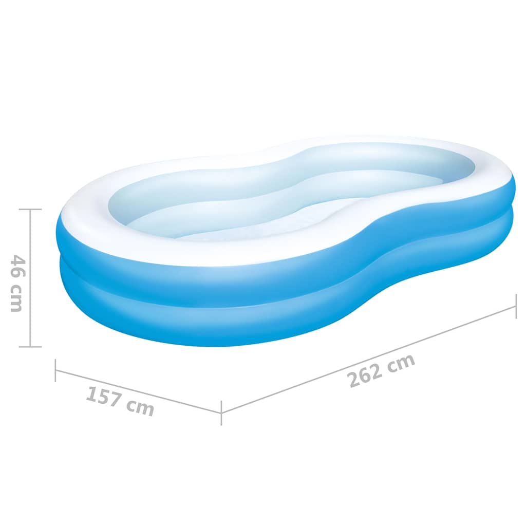 Piscina Big Lagoon Family 262x157x46 cm