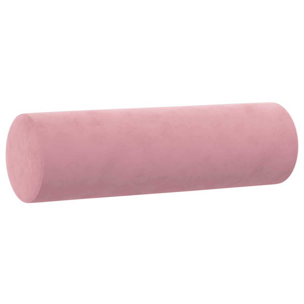 4 pcs conjunto de sofás com almofadas veludo rosa