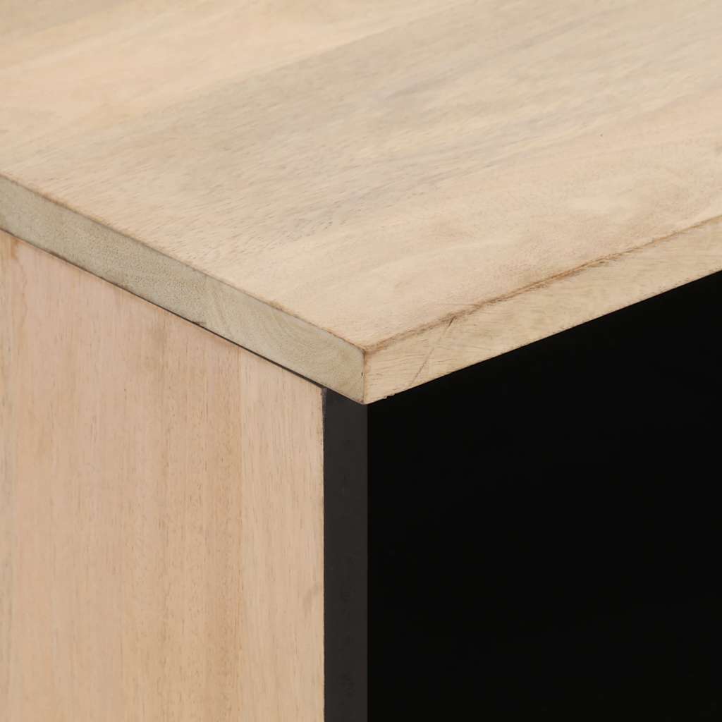Bedside tables 2 pcs 40x33x46 cm solid mango wood