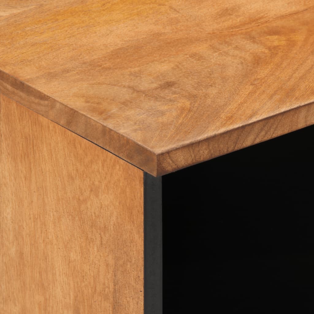 Bedside tables 2 pcs 40x33x46 cm solid mango wood