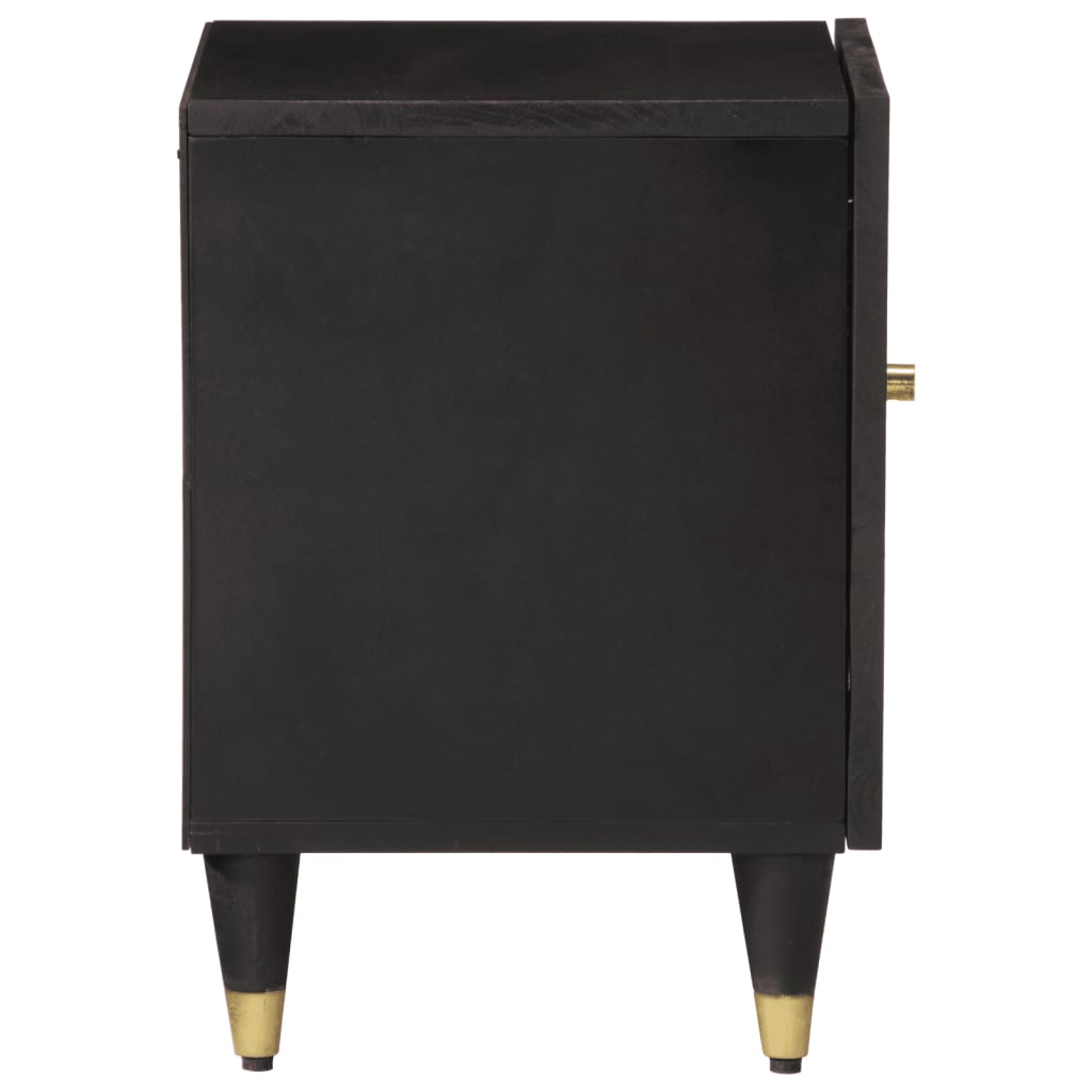 Bedside table 40x33x46 cm solid mango wood