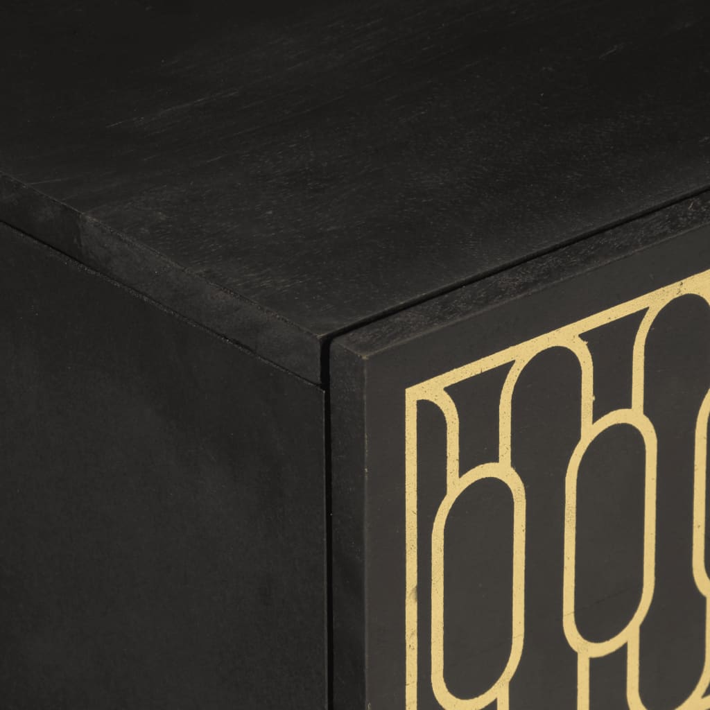 Bedside tables 2 pcs 40x33x46 cm solid mango wood