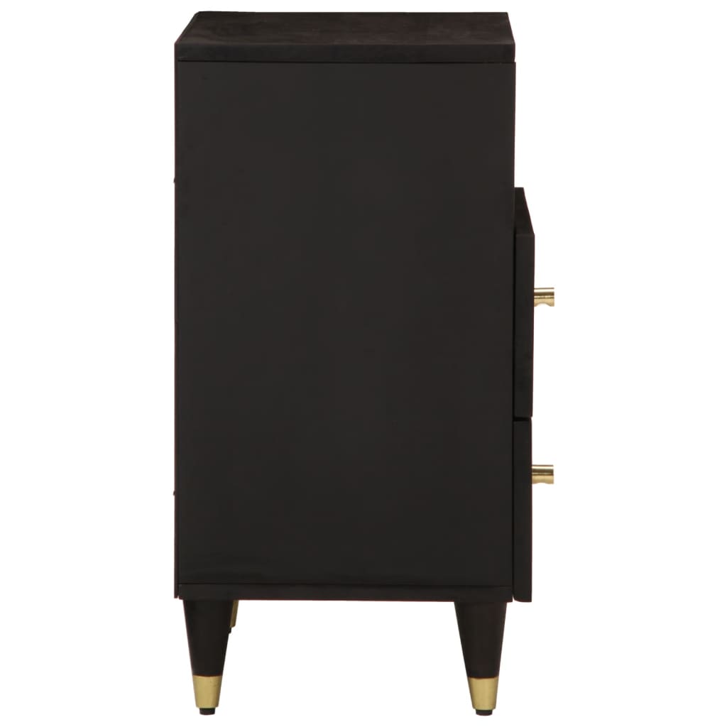 Bedside table 50x33x60 cm solid mango wood