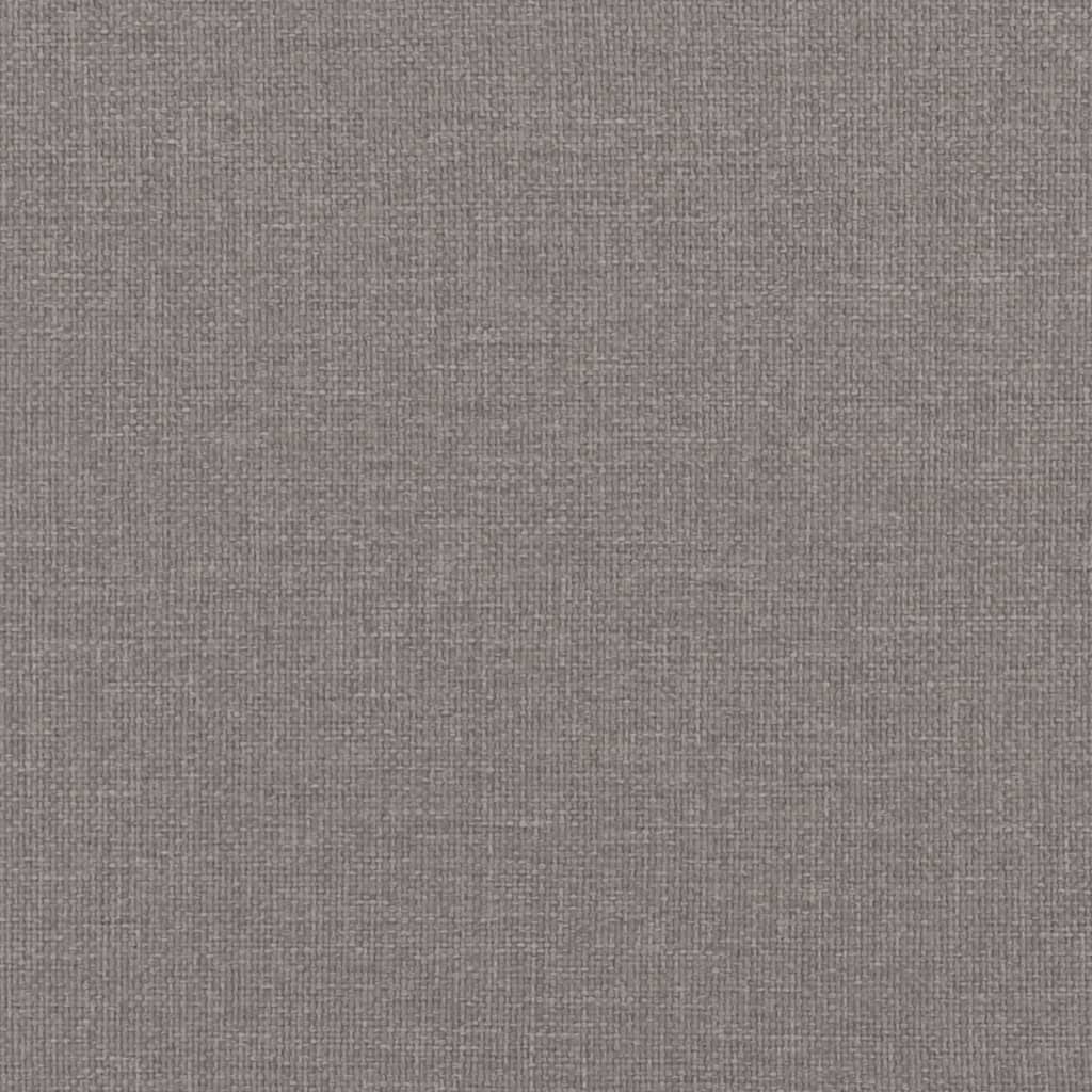 3-seater sofa in 180 cm grey-brown fabric