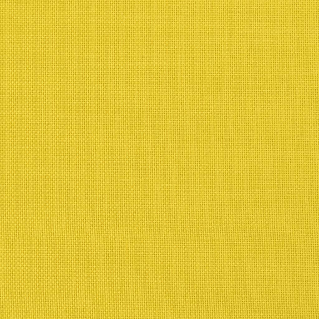 Poltrona 60 cm tecido amarelo-claro