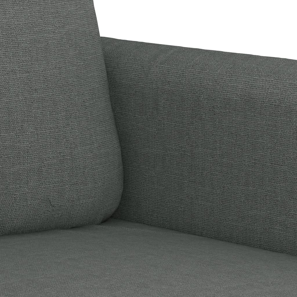60 cm armchair in dark grey fabric