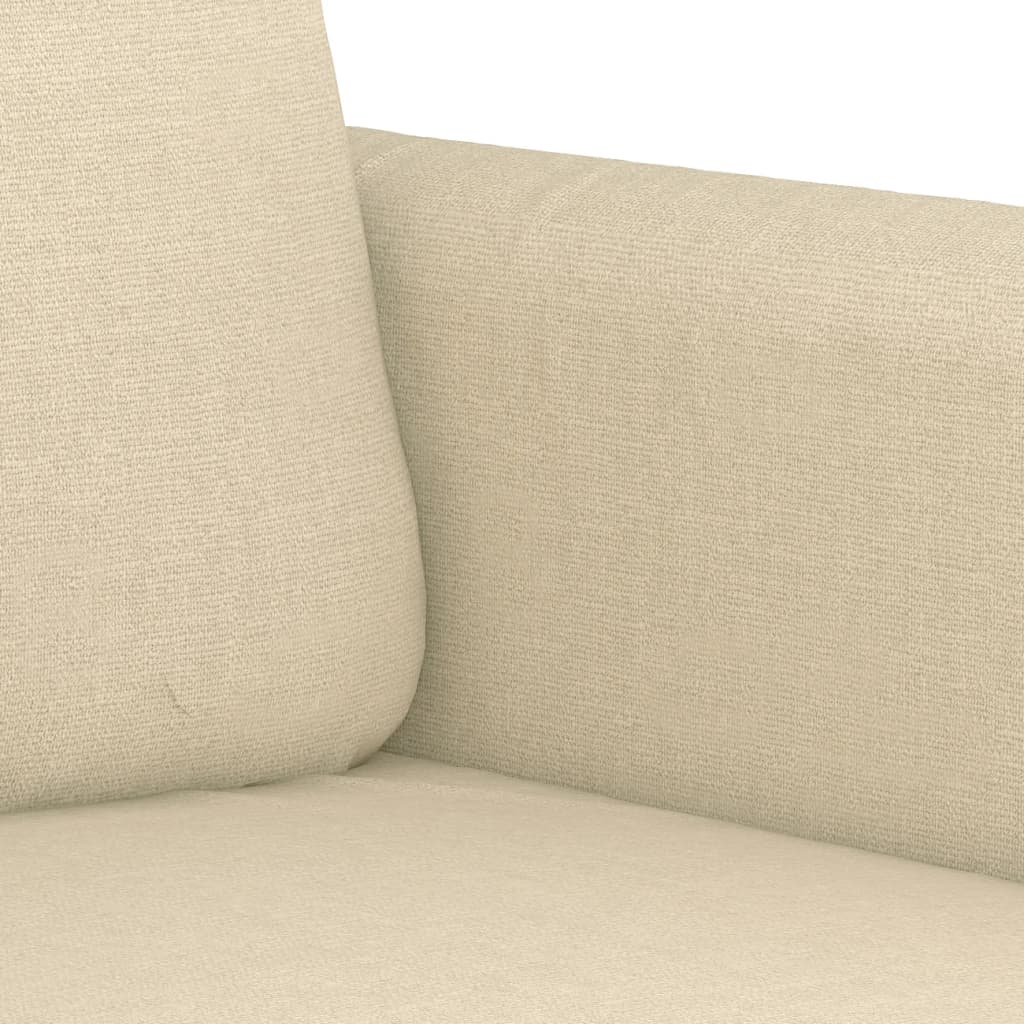 60 cm armchair in cream-colored fabric