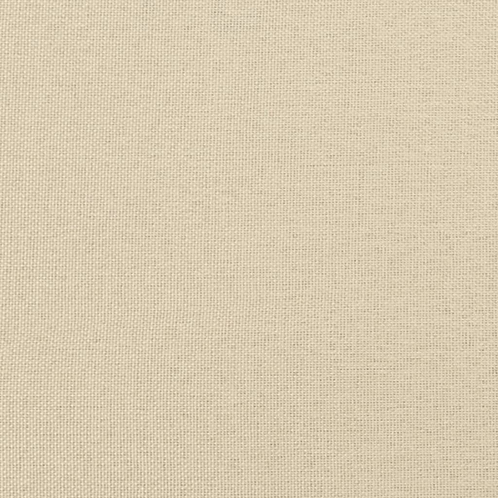 60 cm armchair in cream-colored fabric