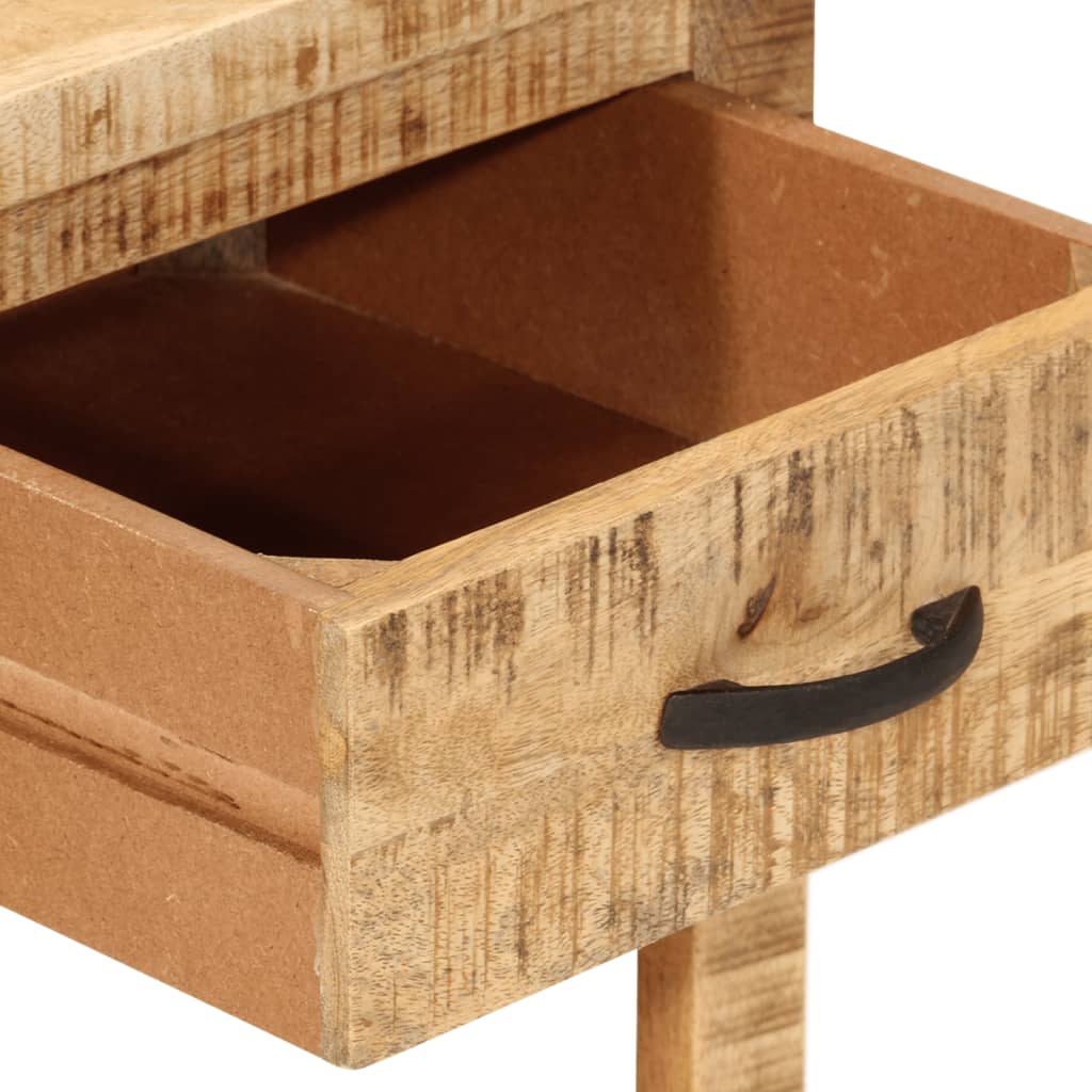 Bedside table 40x40x50 cm solid mango wood
