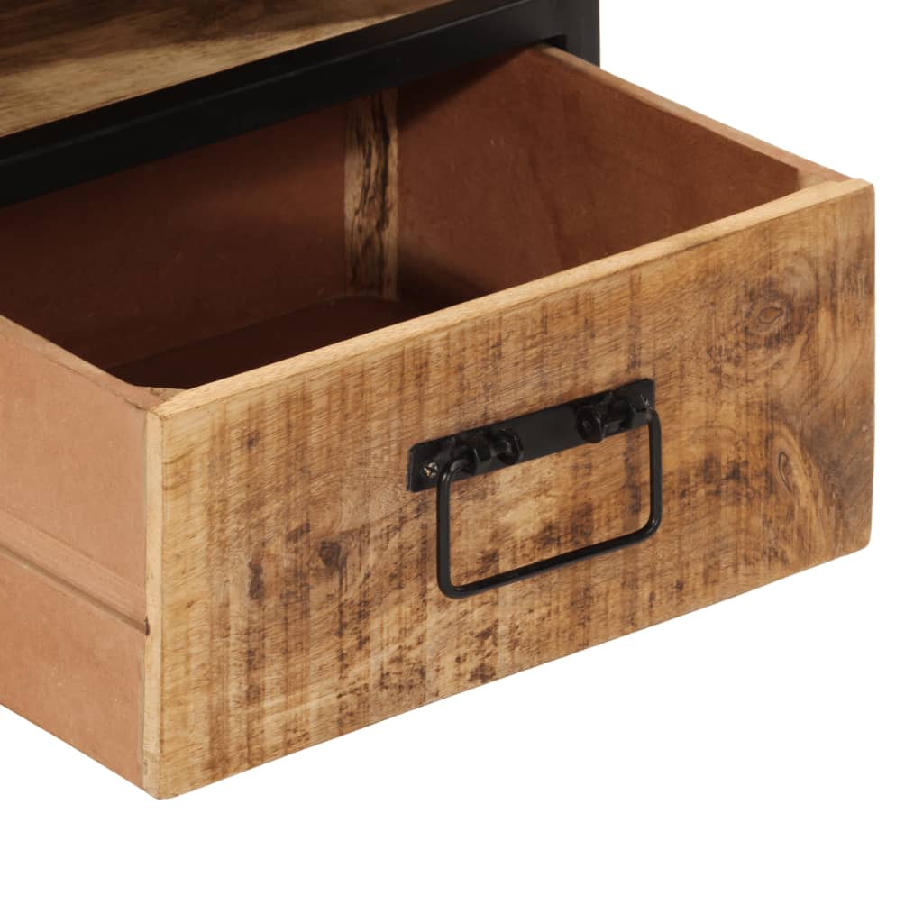 Bedside table 40x35x50 cm solid mango wood