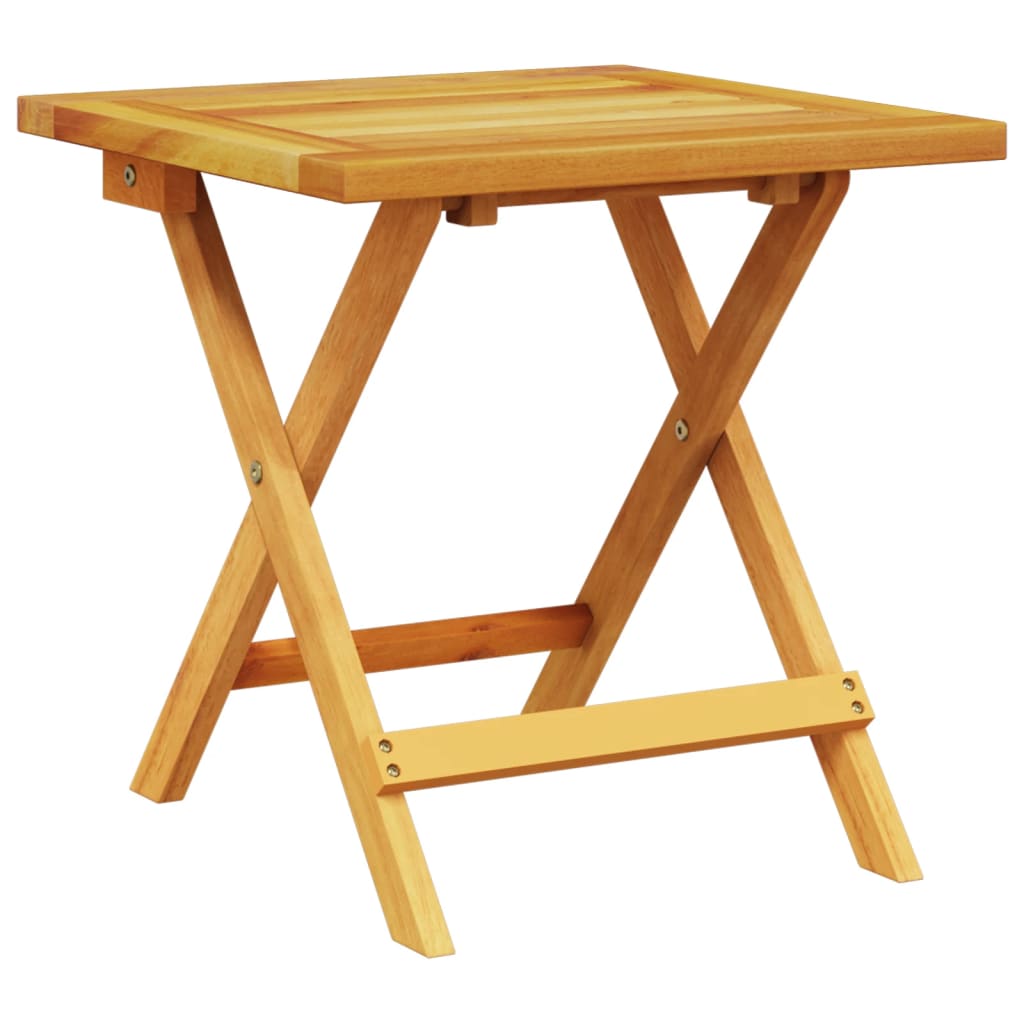 2 pcs sun loungers with table solid acacia wood