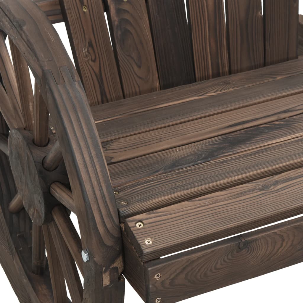 Adirondack garden chair in solid fir wood