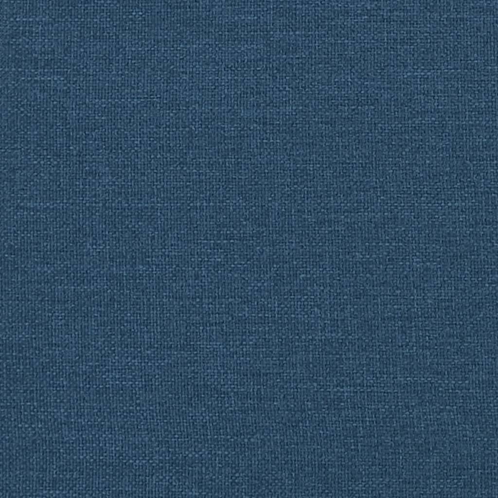 2 pcs conjunto de sofás tecido azul
